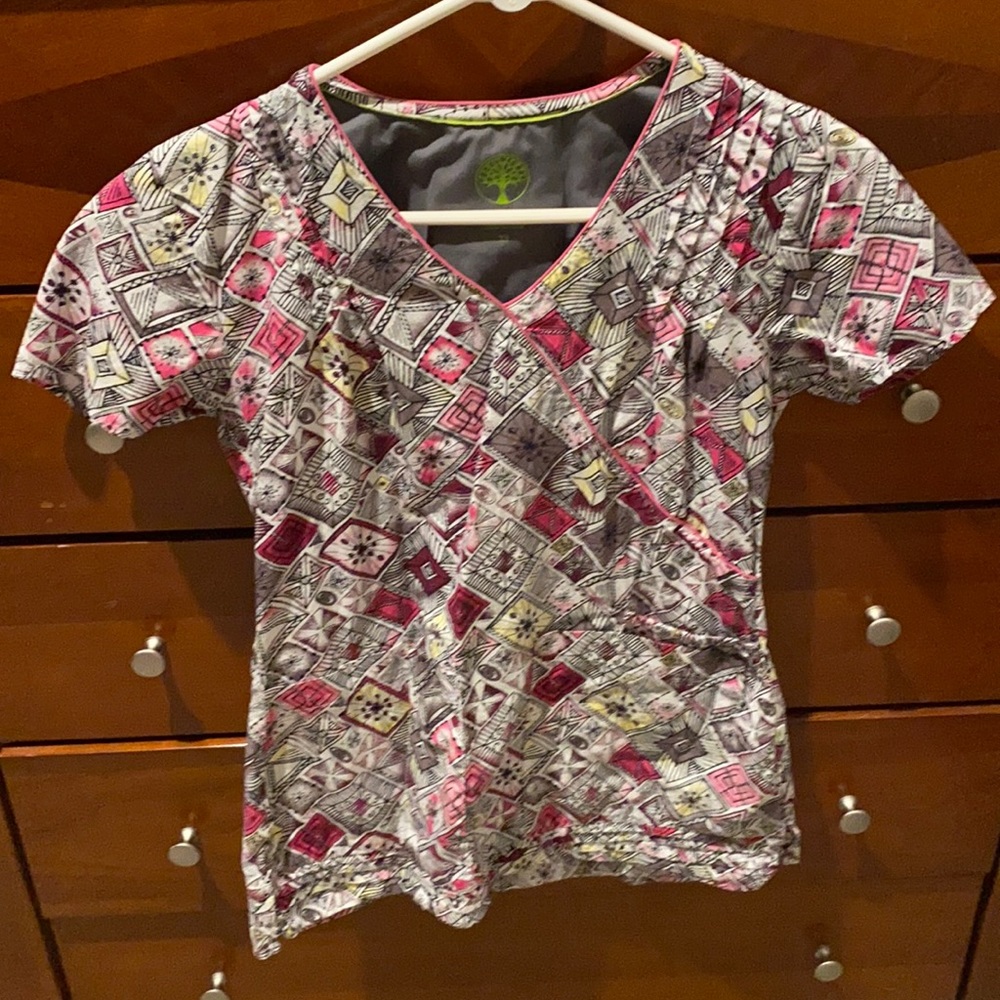 Healing Hands Scrub Top